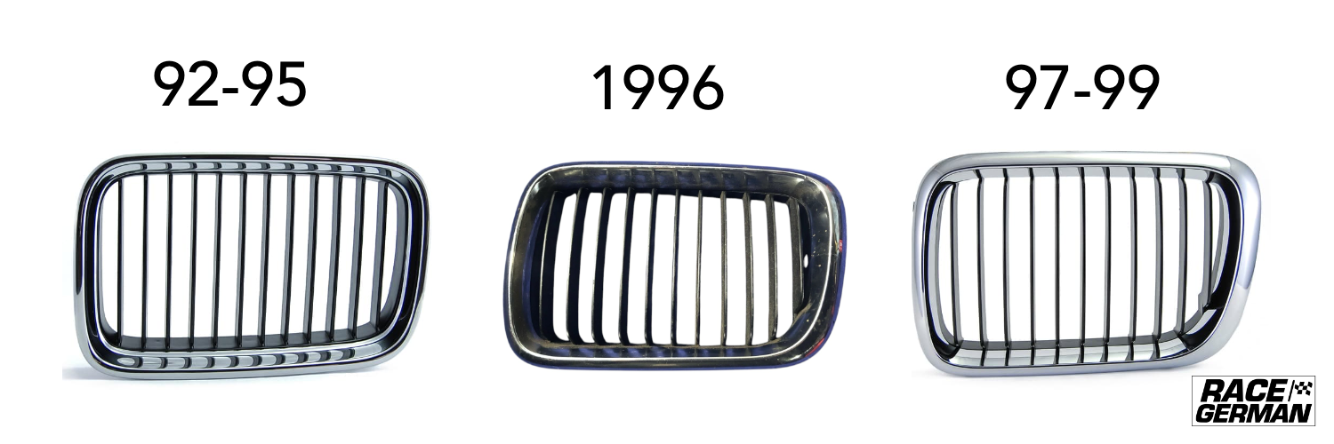 E36 Grilles Differences